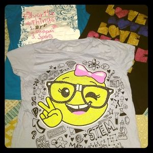 3 girls shirts